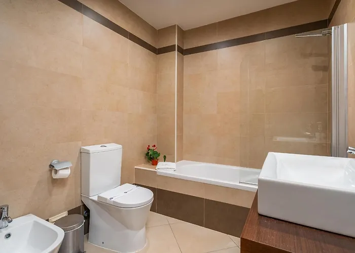 Lägenhet Modern With Pool, Jacuzzi And Gym #1984